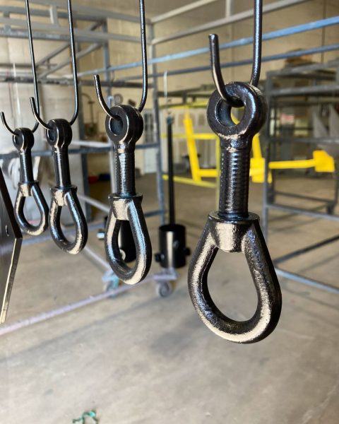large scale industrial powder coating in san diego