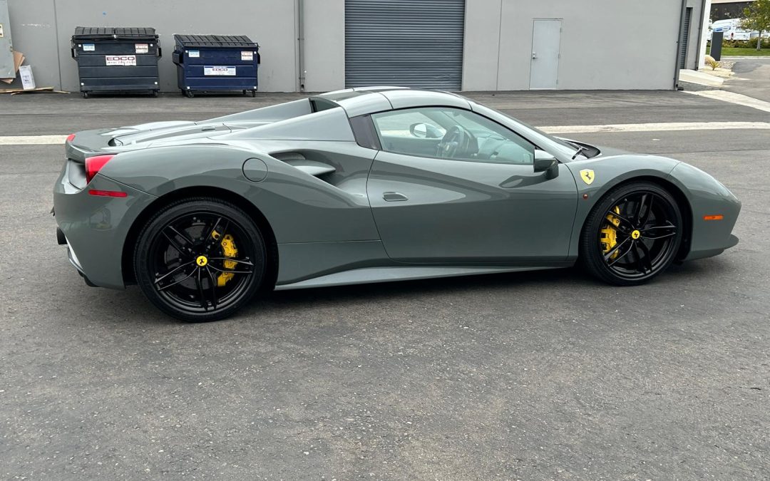 Powder Coating Ferrari Rims: Before & After Transformation in San Diego