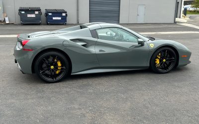 Powder Coating Ferrari Rims: Before & After Transformation in San Diego