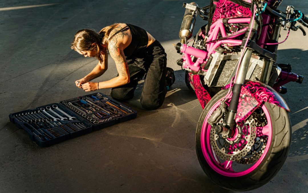 What Parts of a Motorcycle Can Be Powder Coated?