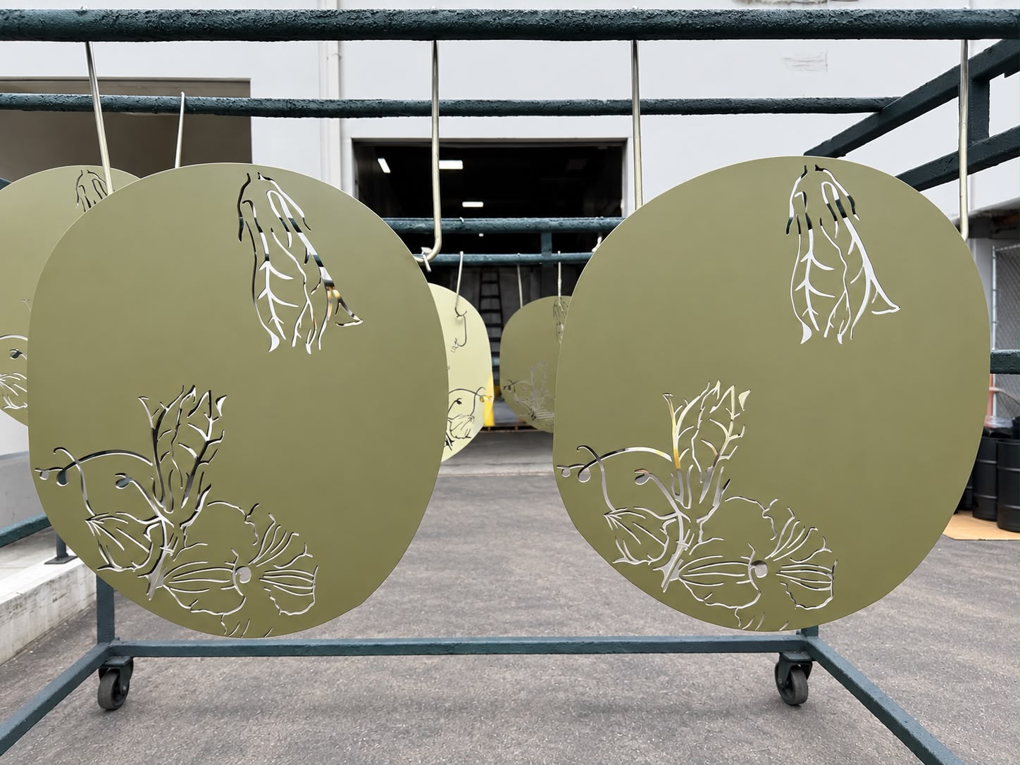 Architectural powder coating